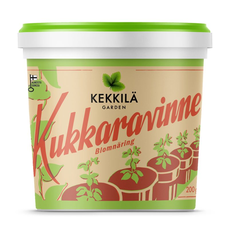 Kekkilä Kukkaravinne 200g juhlapakkaus