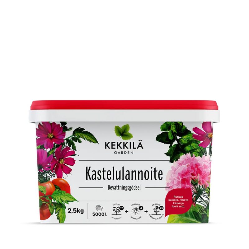 Kekkilä Kastelulannoite 2,5 kg pakkaus