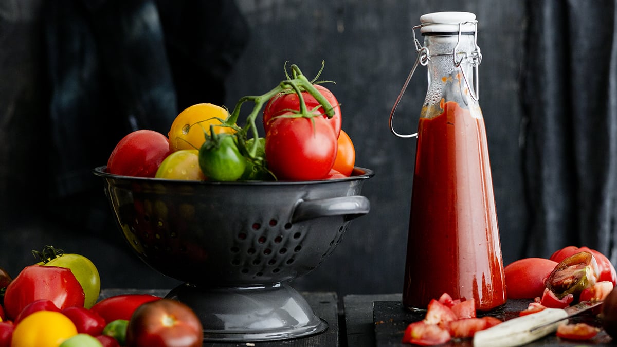 Kekkilän reseptit: Itsevalmistettu ketsuppi