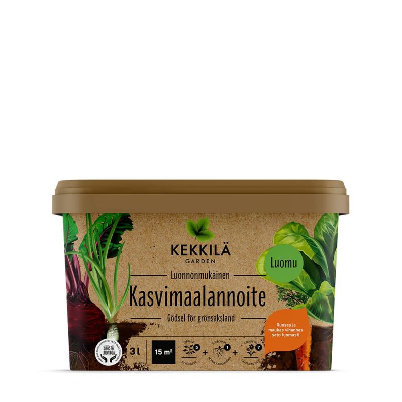 Kasvimaalannoite luonnonmukainen