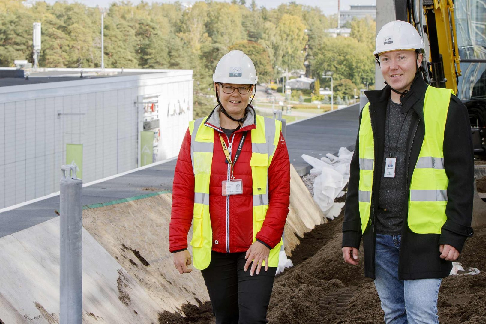 Kekkilä Viherrakentaminen kattopuutarha Filippa Hellström ja hannu saranko