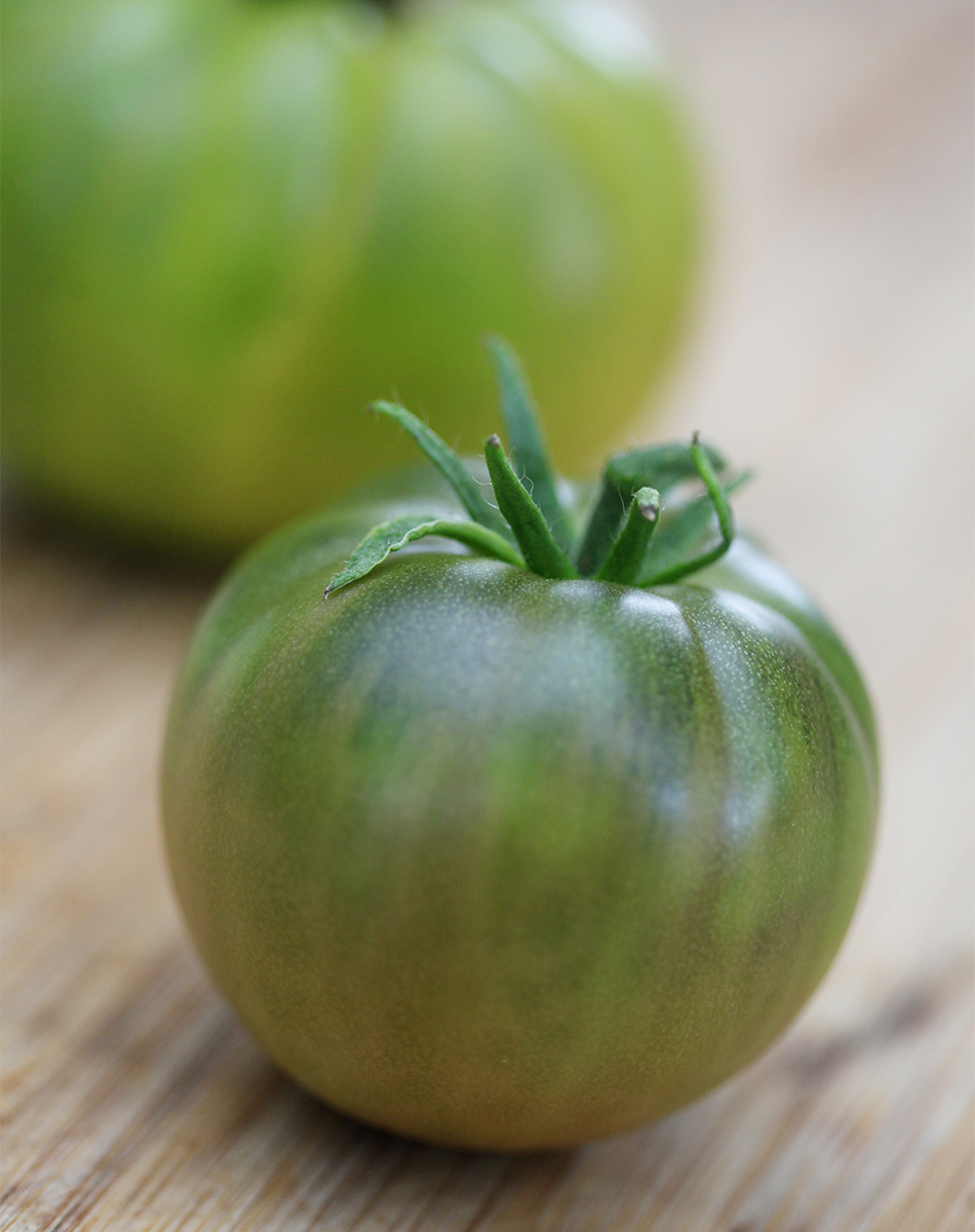 Vihreäksi jääneet tomaatit