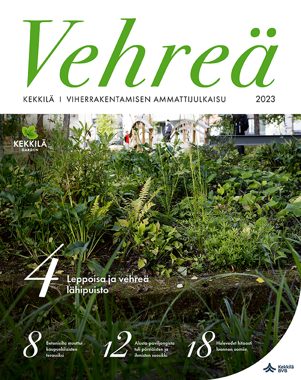 Vehreä-lehti kansi 2023 Vehreä-lehti kansikuva 2023