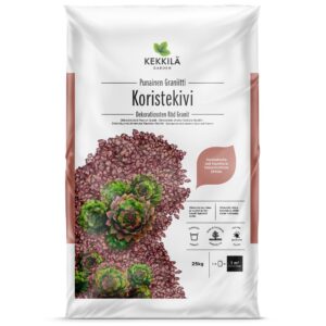 Koristekivi punainen