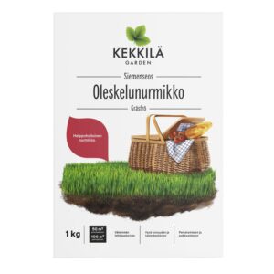 Oleskelunurmikko siemenseos