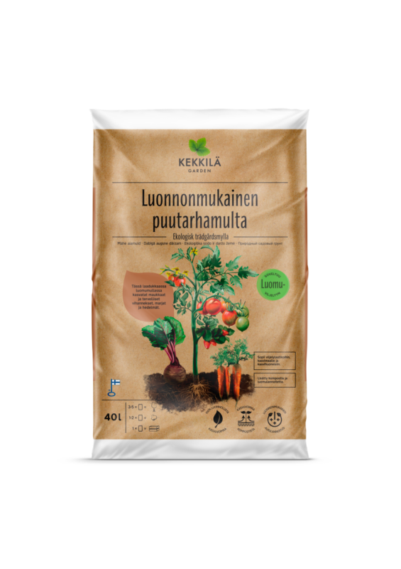 Luonnonmukainen Puutarhamulta
